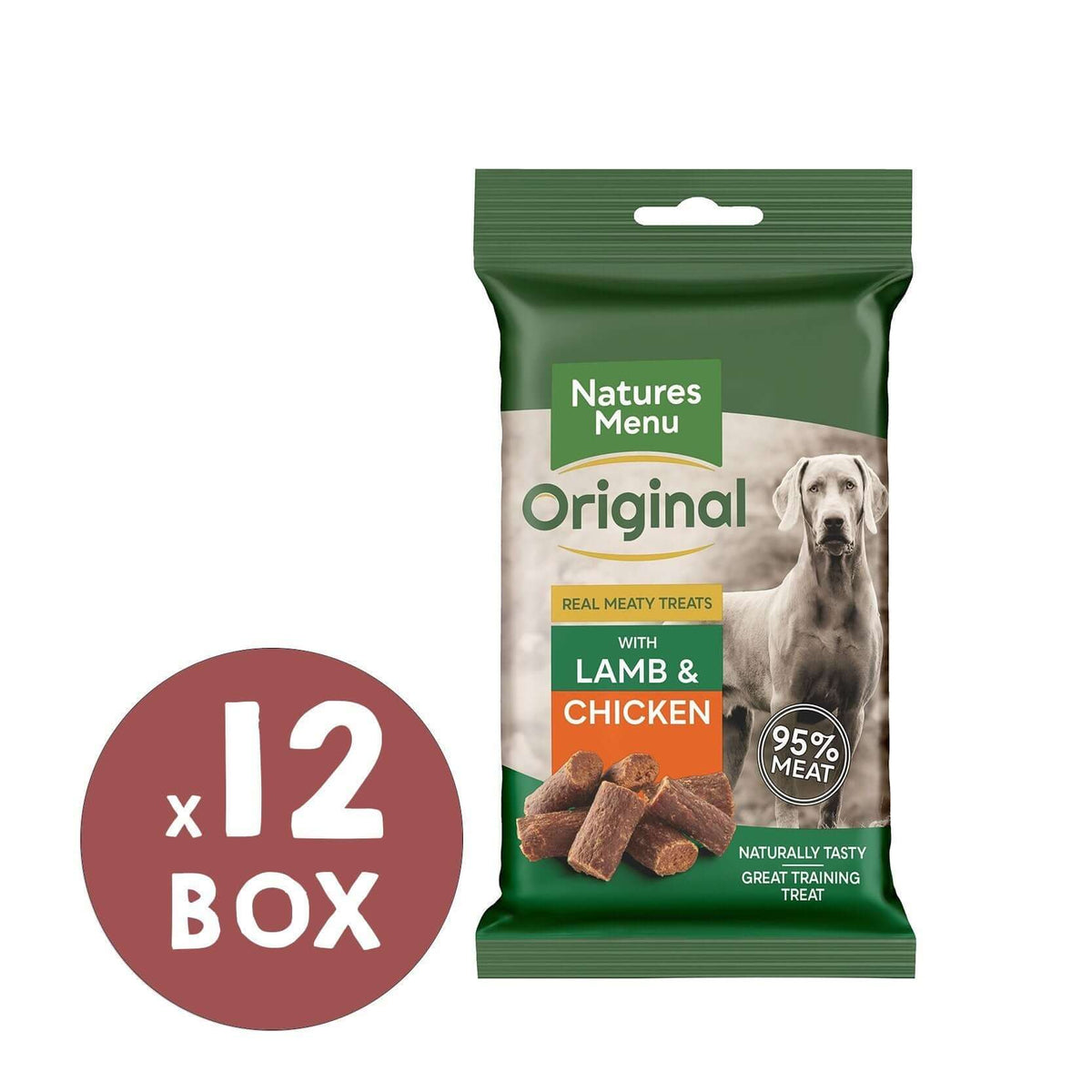 Natures Menu Chicken & Lamb Mini Treats x 12 — The Pets Larder