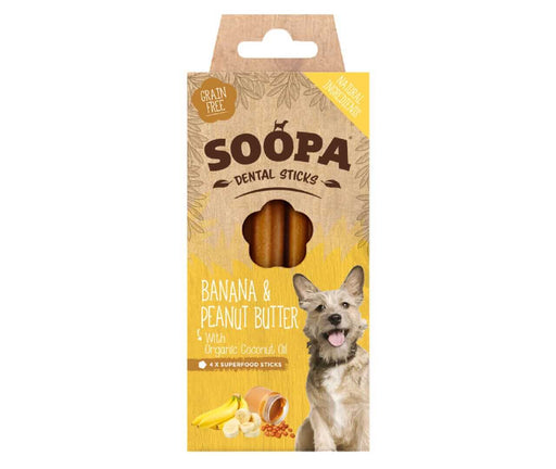 Soopa Banana & Peanut Butter Dental Stick Soopa